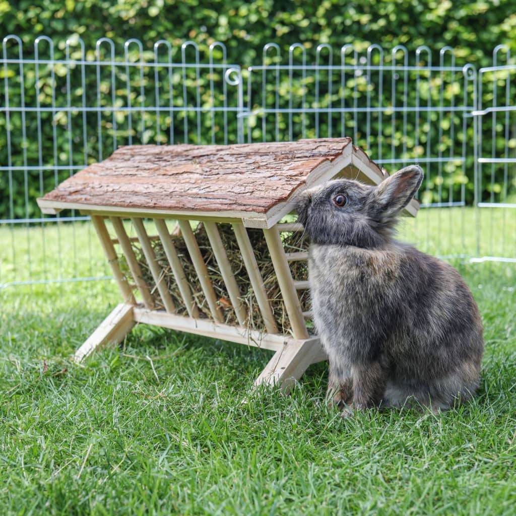 Kerbl Heuraufe Natur 45x32x33 cm Holz