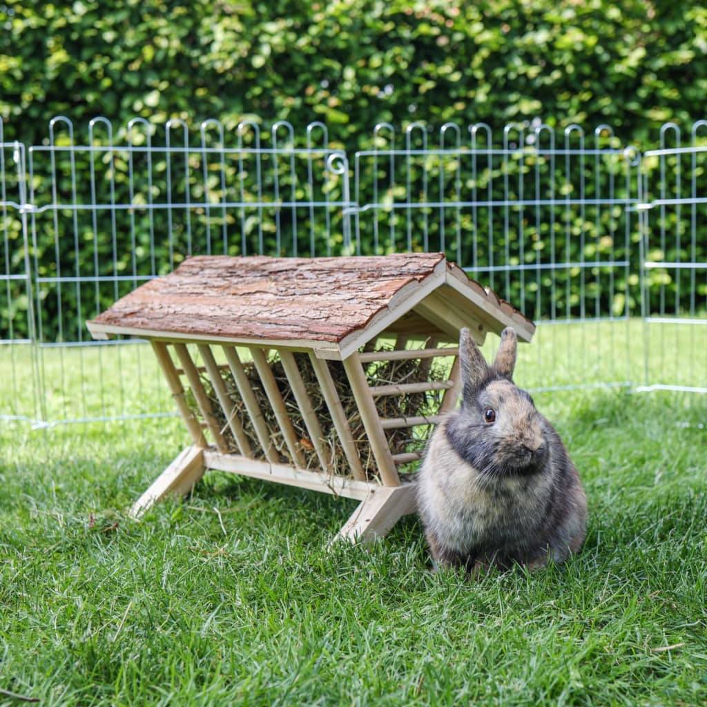 Kerbl Heuraufe Natur 45x32x33 cm Holz