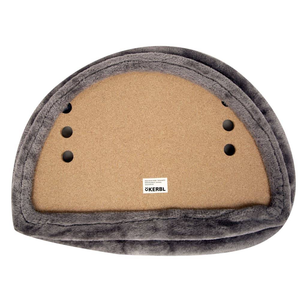 Kerbl Katzenbett am Fenster 55x35x10 cm Grau