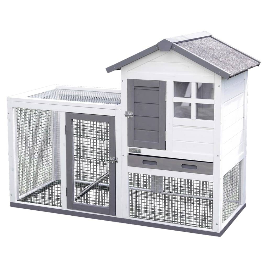 Kerbl Nagerstall Freetime Luke 127x62x98 cm Holz Lasiert