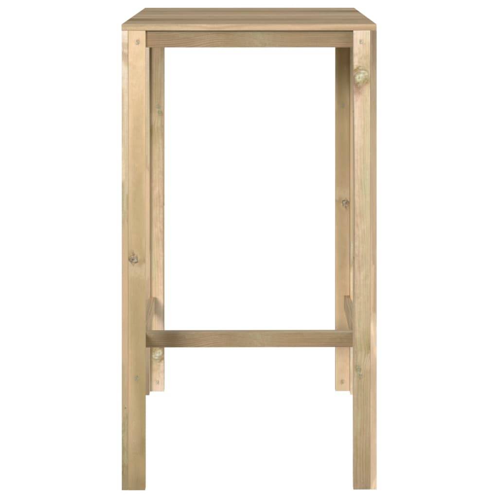 vidaXL Bartisch 60x60x110 cm Imprägniertes Kiefernholz