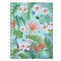 Herlitz Schulheft Spiralbuch Ladylike Jungle A5 100 Blätter - A5 - Blatt