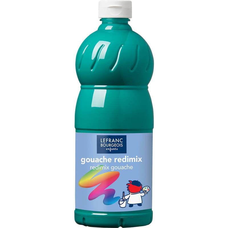 LEFRANC BOURGEOIS Gouachefarbe 1.000 ml, smaragdgrün