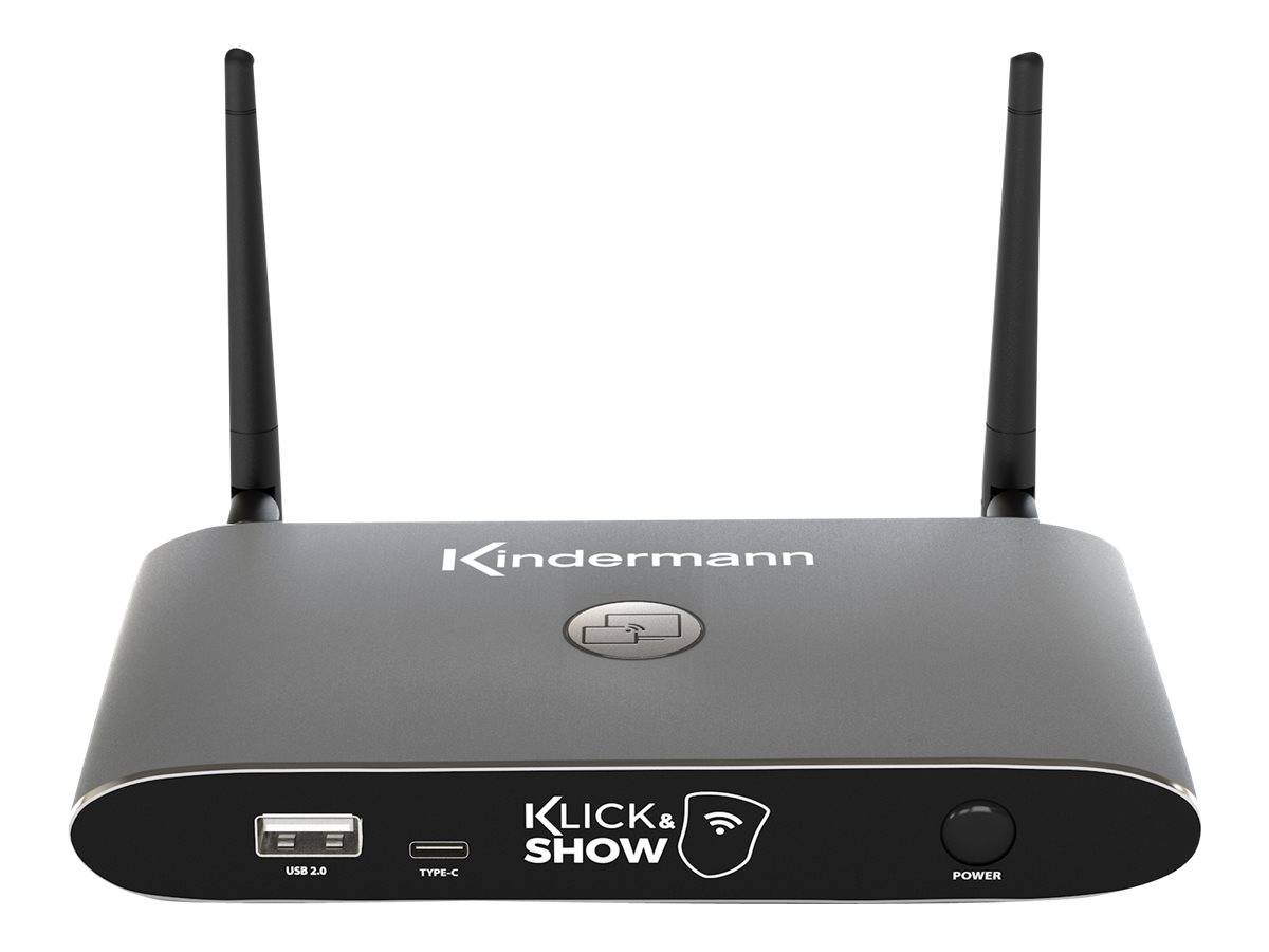 Kindermann Klick & Show K-40 - Präsentationsserver - GigE - Wi-Fi 5 - 2.4 GHz -