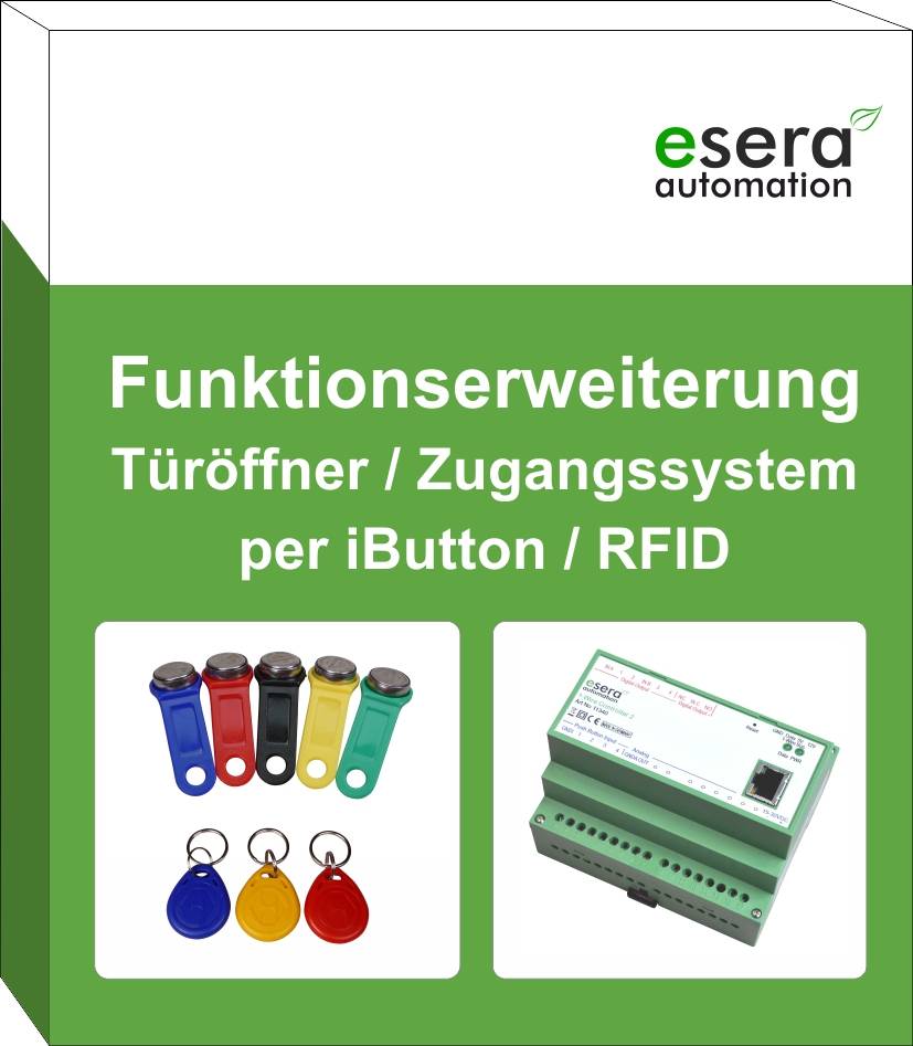 iButton / RFID-Fast-Mode / Türöffner - Funktionserweiterung für 1-Wire Controller / 1-Wire Gateway