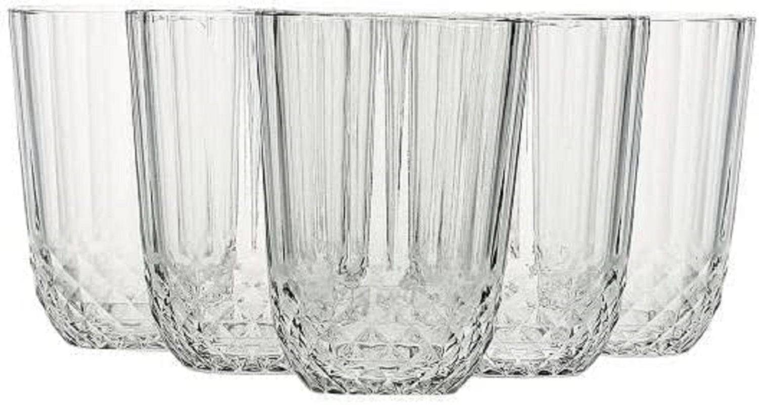 Pasabahce 52750 Diony Wasser-Schnapsglas 255ml 6er-Set Trinkgläser Wasserbecher
