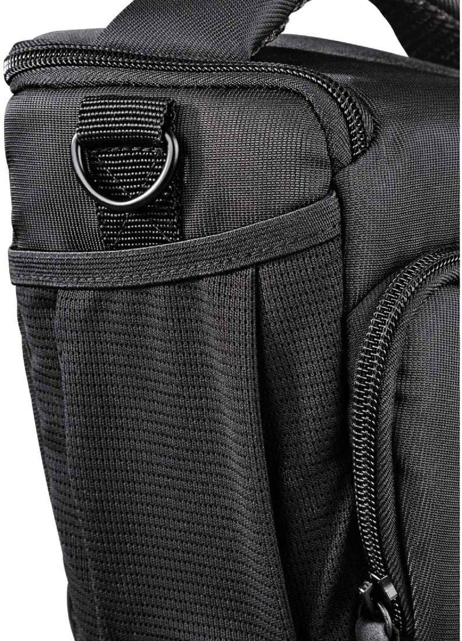Hama Kameratasche Nashville 110 Colt Gößencode 110 Softbag weiches Fleece-Innenfutter Schwarz-Rot