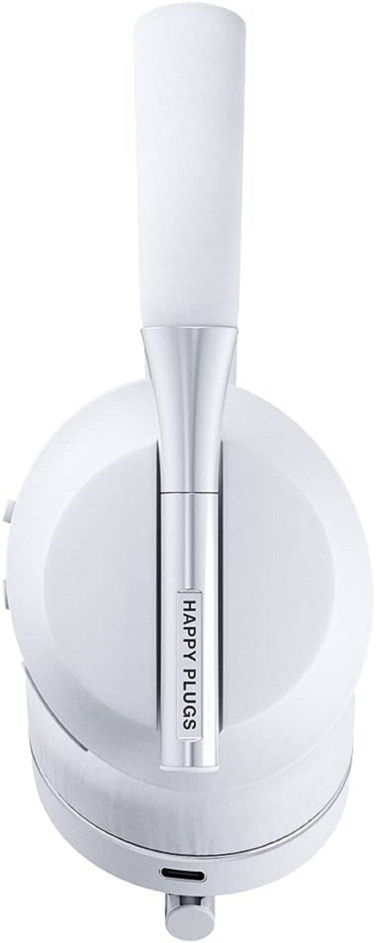 Happy Plugs - Play Wireless Headphones Over-Ear Kopfhörer 85dB Kabellos Bluetooth Kopfhörer Weiß
