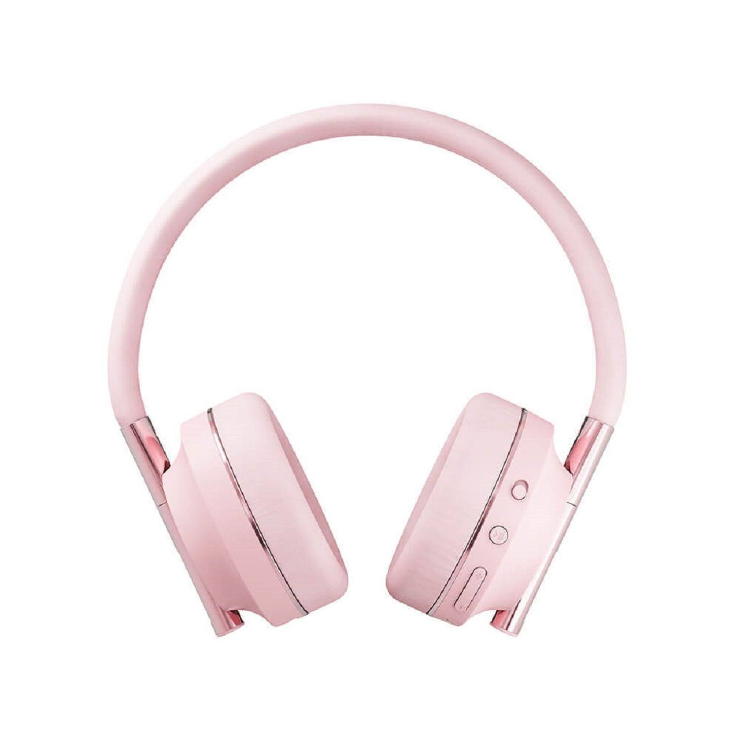 Happy Plugs - Play Wireless Headphones Over-Ear Kopfhörer 85dB Kabellos Bluetooth Kopfhörer Rosegold
