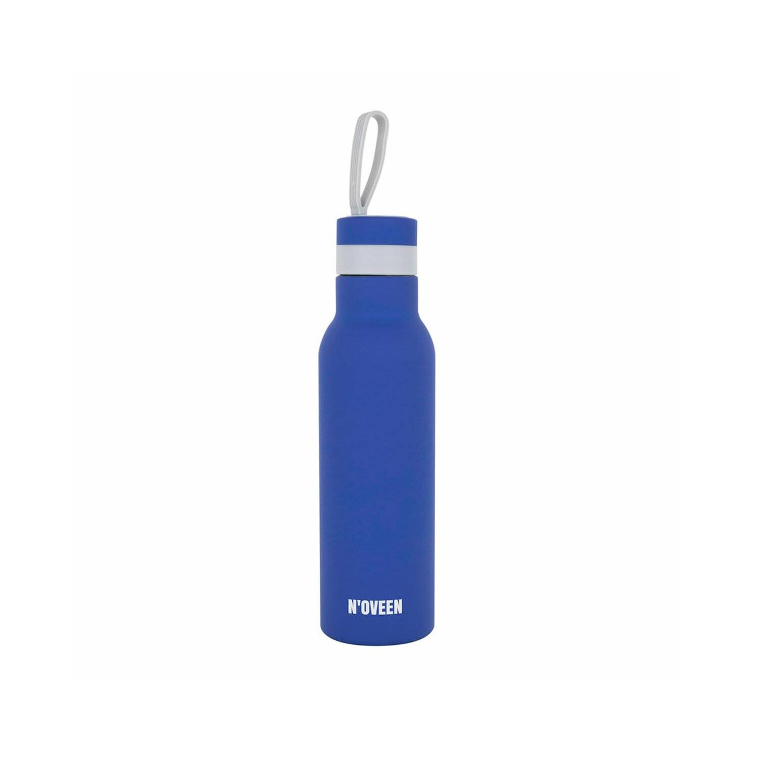 Satin Edelstahl Thermoflasche | 500 ml, Blau