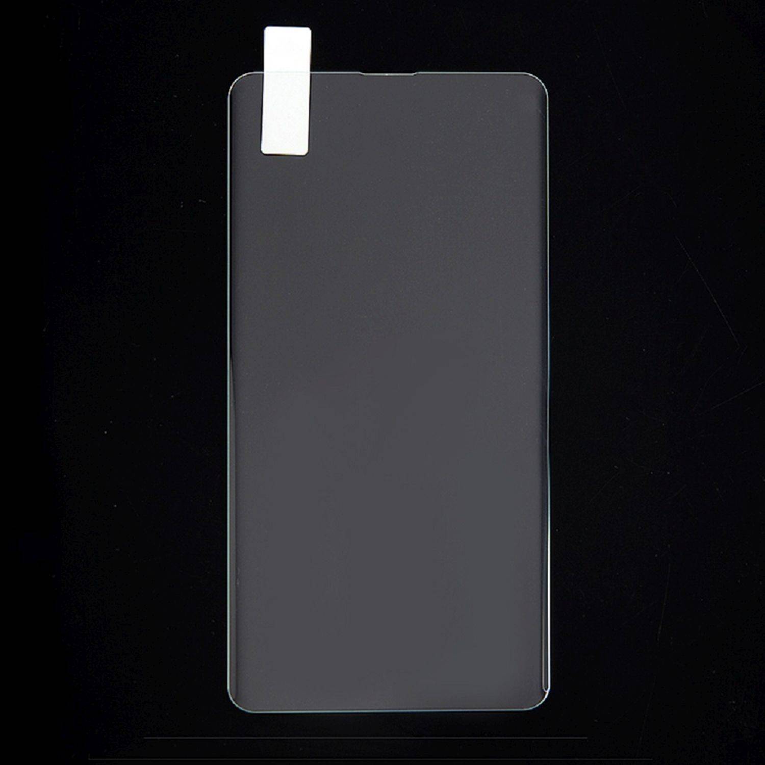 Schutzglas kompatibel mit Samsung Galaxy S24 Plus mit Kleber & UV 3D Curved Display Schutzfolie Volle Abdeckung