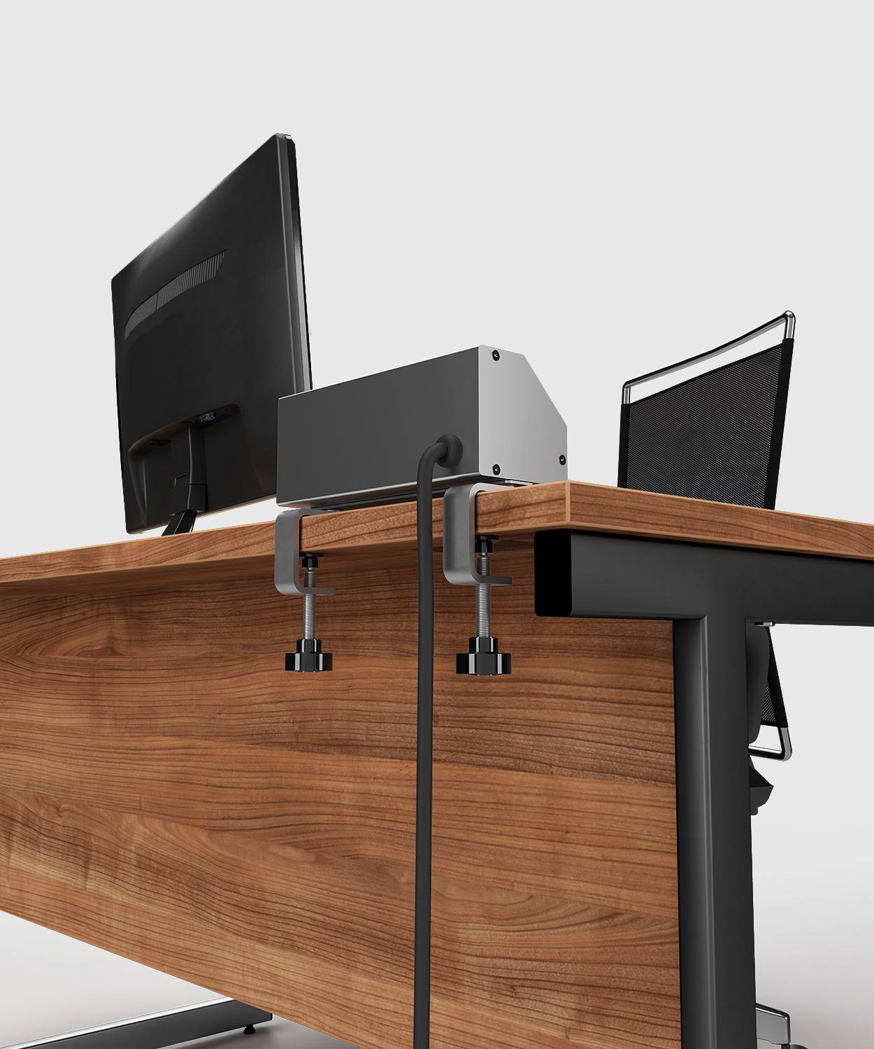 Bodensteckdose/ Bodentank 4204A; 3x Schuko, 1x USB Laden 2f,