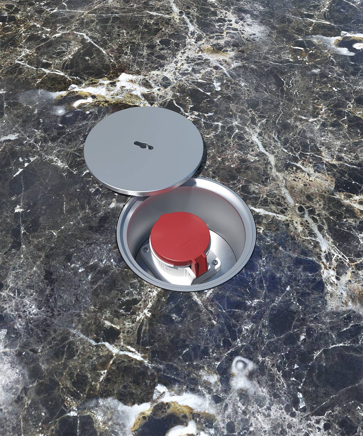 CEE- Bodentank 7012A; 1x CEE 5/63A,