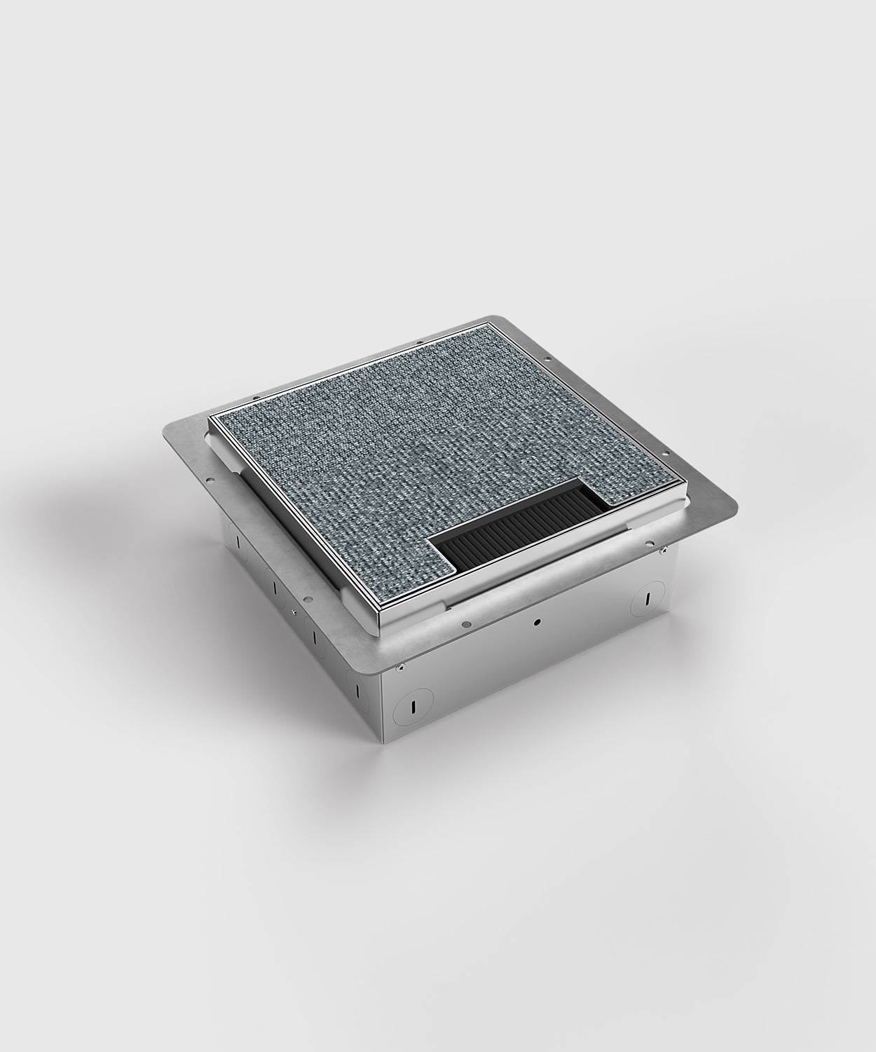 Bodensteckdose/ Bodentank 8908H; 8x Schuko,