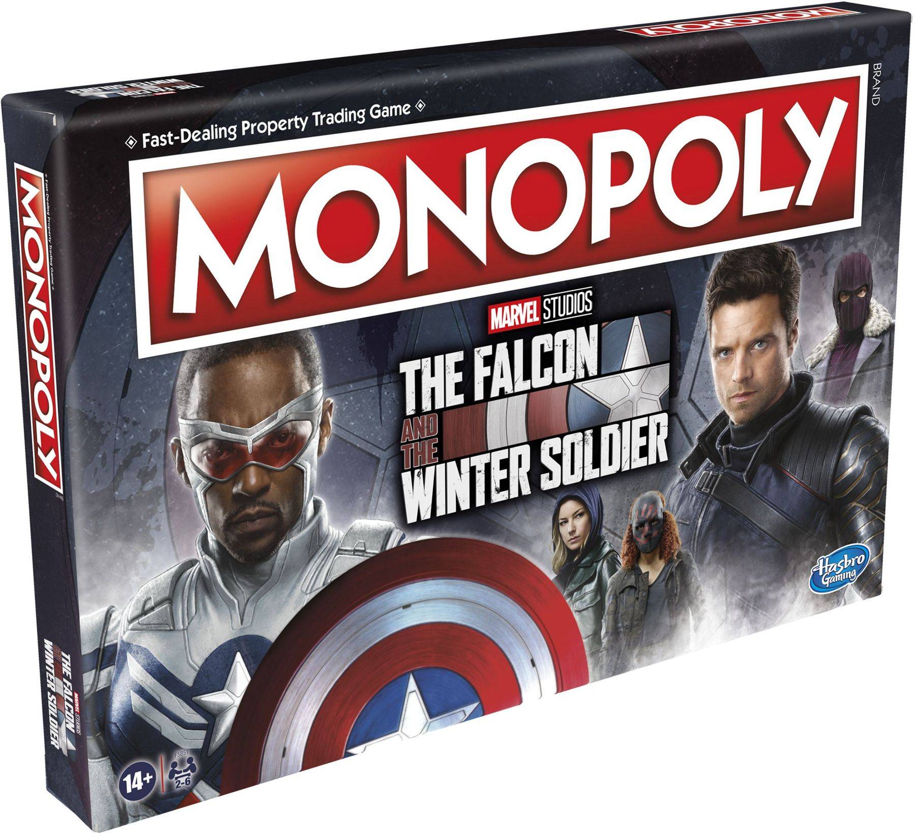 Hasbro - Monopoly Marvel Studios The Falcon and the Winter Soldier Ed Neu & OVP