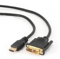 GEMBIRD - Cablexpert - Adapterkabel - DVI männlich zu HDMI männlich