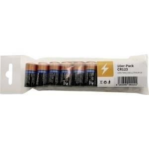 Duracell Fotobatterie CR-123A Lithium Ultra DL123A 3 V 10 St