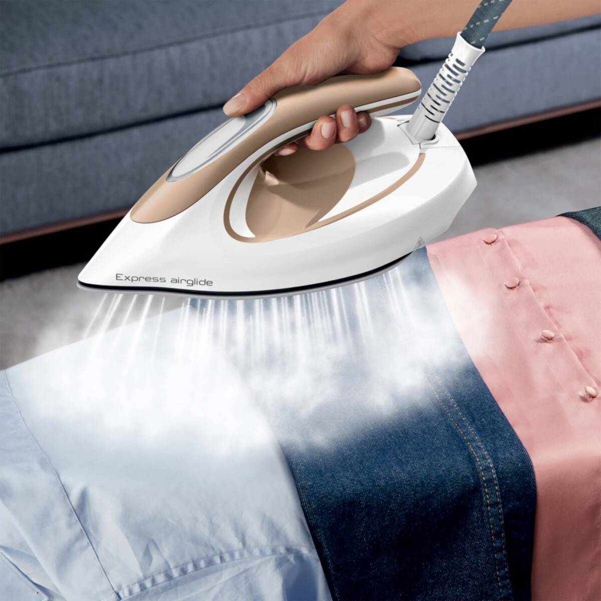 Tefal Dampfgenerator SV8027 ws/beige