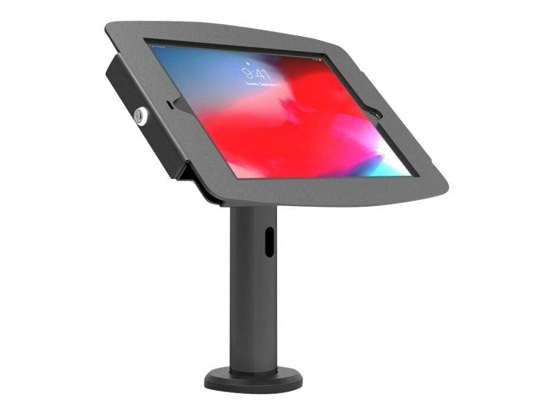 Compulocks iPad 10.2" Space Enclosure Tilting Stand 8" - Low-Rise - Befestigungskit (Gehäuse, pole stand)