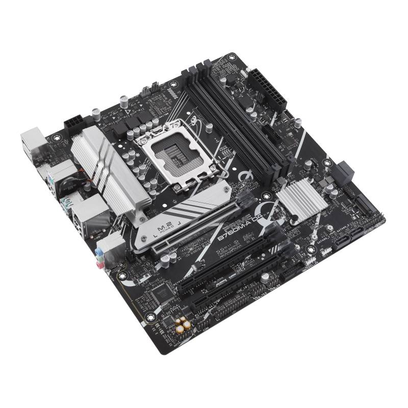 ASUS PRIME B760M-A D4-CSM - Motherboard - micro ATX - LGA1700-Sockel - B760 Chipsatz - USB 3.2 Gen 1, USB 3.2 Gen 2, USB-C 3.2 Gen 1 - 2.5 Gigabit
