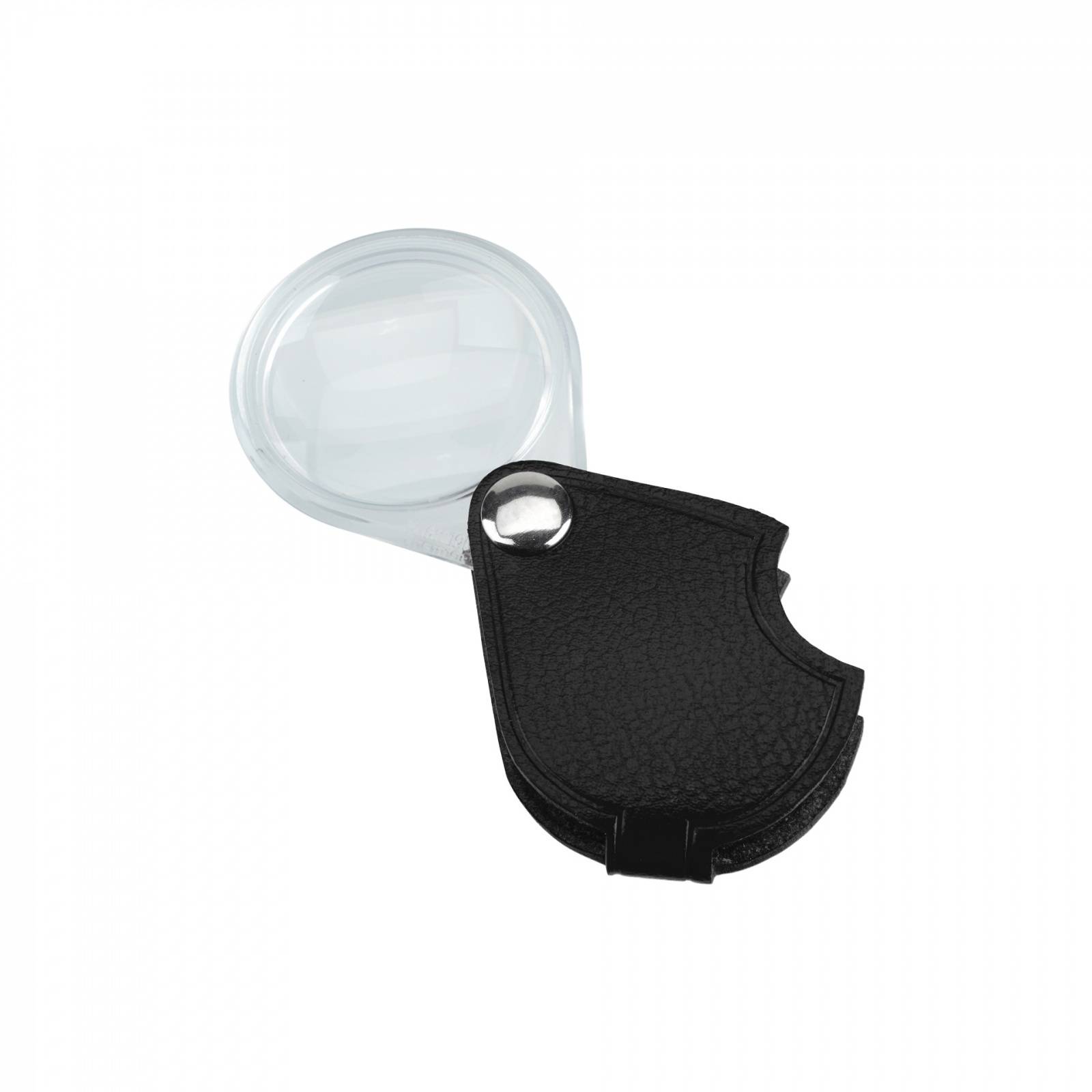 SCHWEIZER Taschenlupe ECONOMIC graphit 5 x / Ø 30 mm, bikonvex 