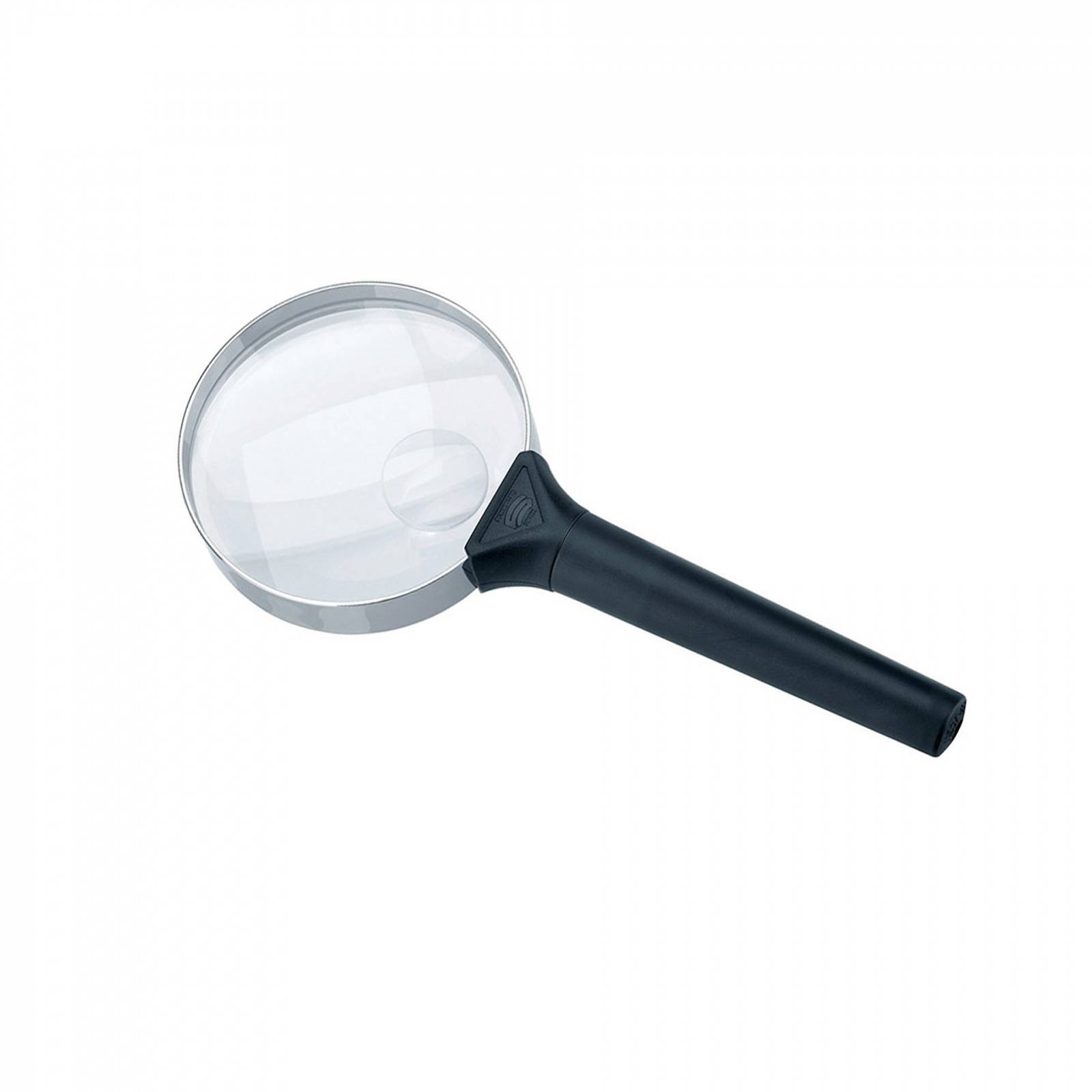 SCHWEIZER Handlupe BIFOCUS 2,5 x / 5 x / Ø 75 / 22,8 mm, bifokal, bikonvex 