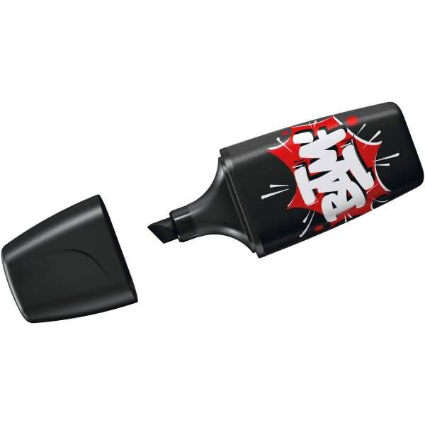 Textmarker Boss Mini by Snooze One Bam schwarz