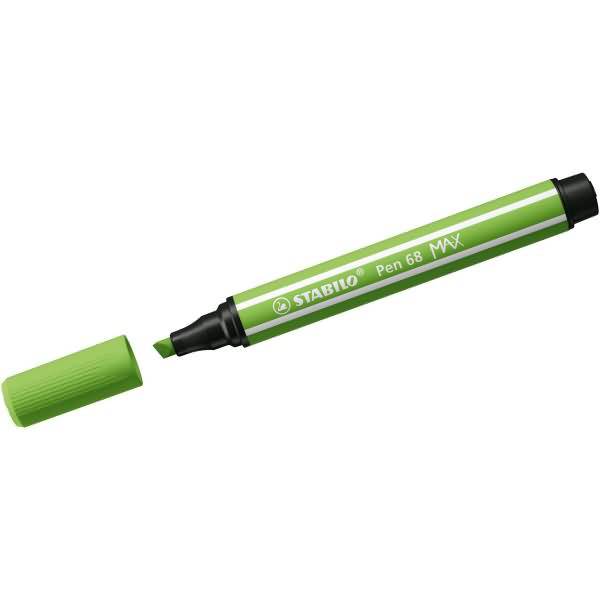Fasermaler Pen 68 Max Keilspitze hellgrün