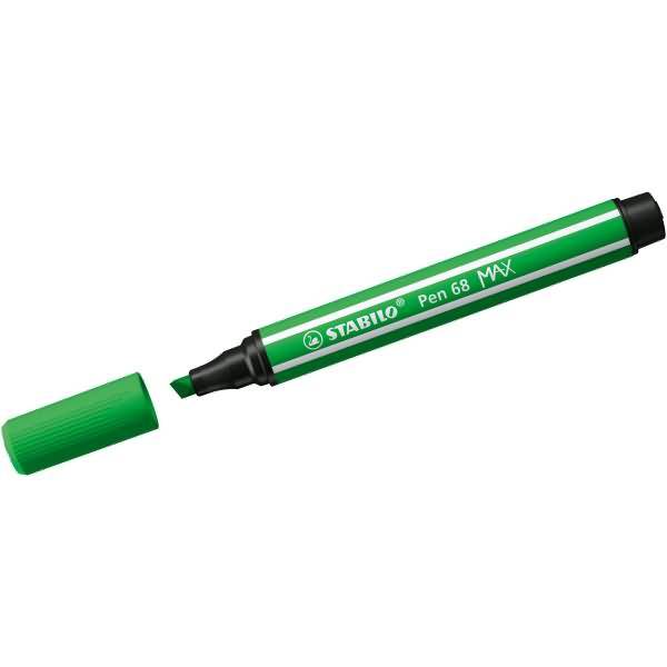 Fasermaler Pen 68 Max Keilspitze laubgrün