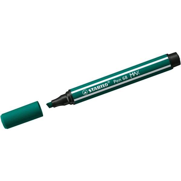 Fasermaler Pen 68 Max Keilspitze blaugrün