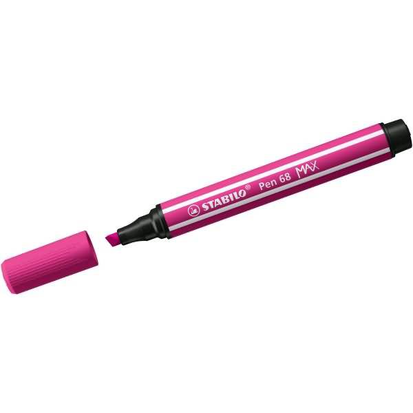 Fasermaler Pen 68 Max Keilspitze rosarot