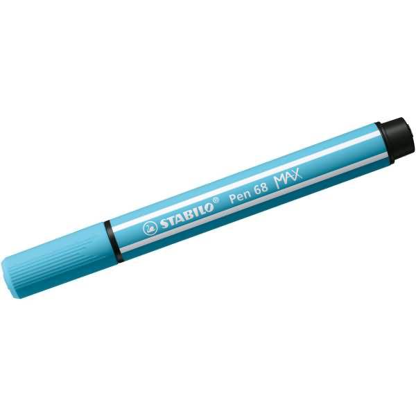 Fasermaler Pen 68 Max Keilspitze azurblau