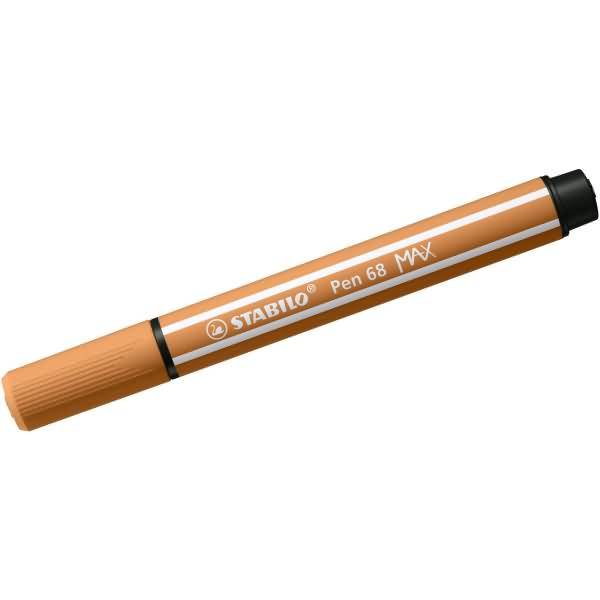 Fasermaler Pen 68 Max Keilspitze ocker dunkel