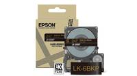 Epson LabelWorks LK-6BKP - Metallic - gold auf schwarz - Rolle (2,4 cm x 9 m)