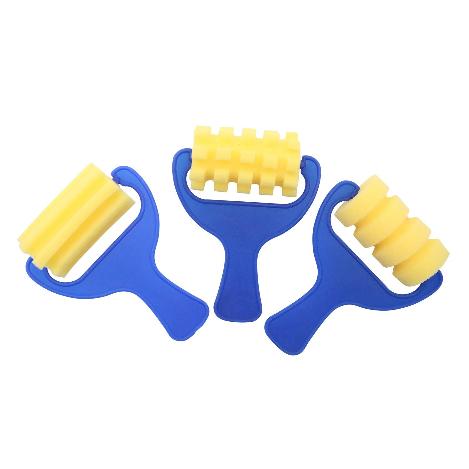 EDUPLAY 370003 Musterroller, gelb, 3-teilig (1 Set)