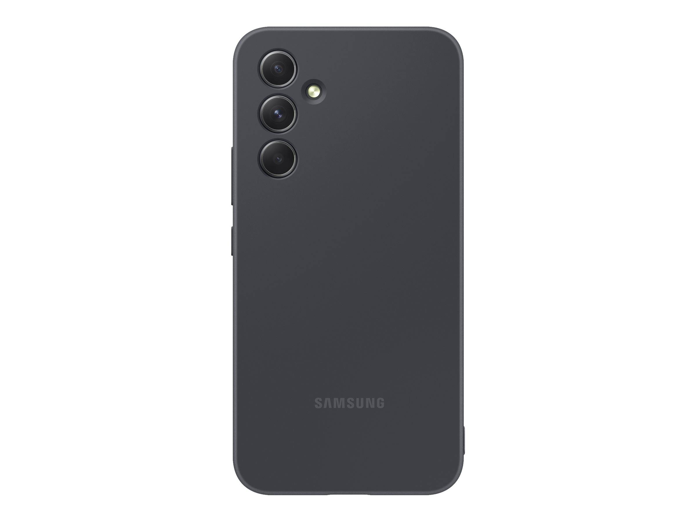 Samsung Silikon Cover Case Galaxy A54 5G Silikonhülle schwarz EF-PA546TBEGWW