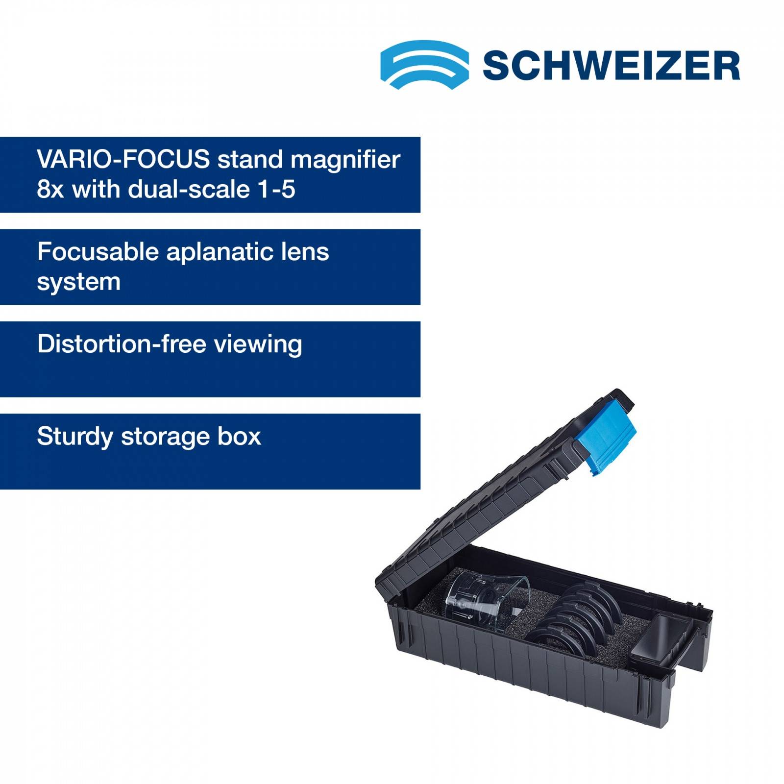 SCHWEIZER Tech-Line VARIO-FOKUS 8 x  Set2 inkl. Duo Skalen 1-5