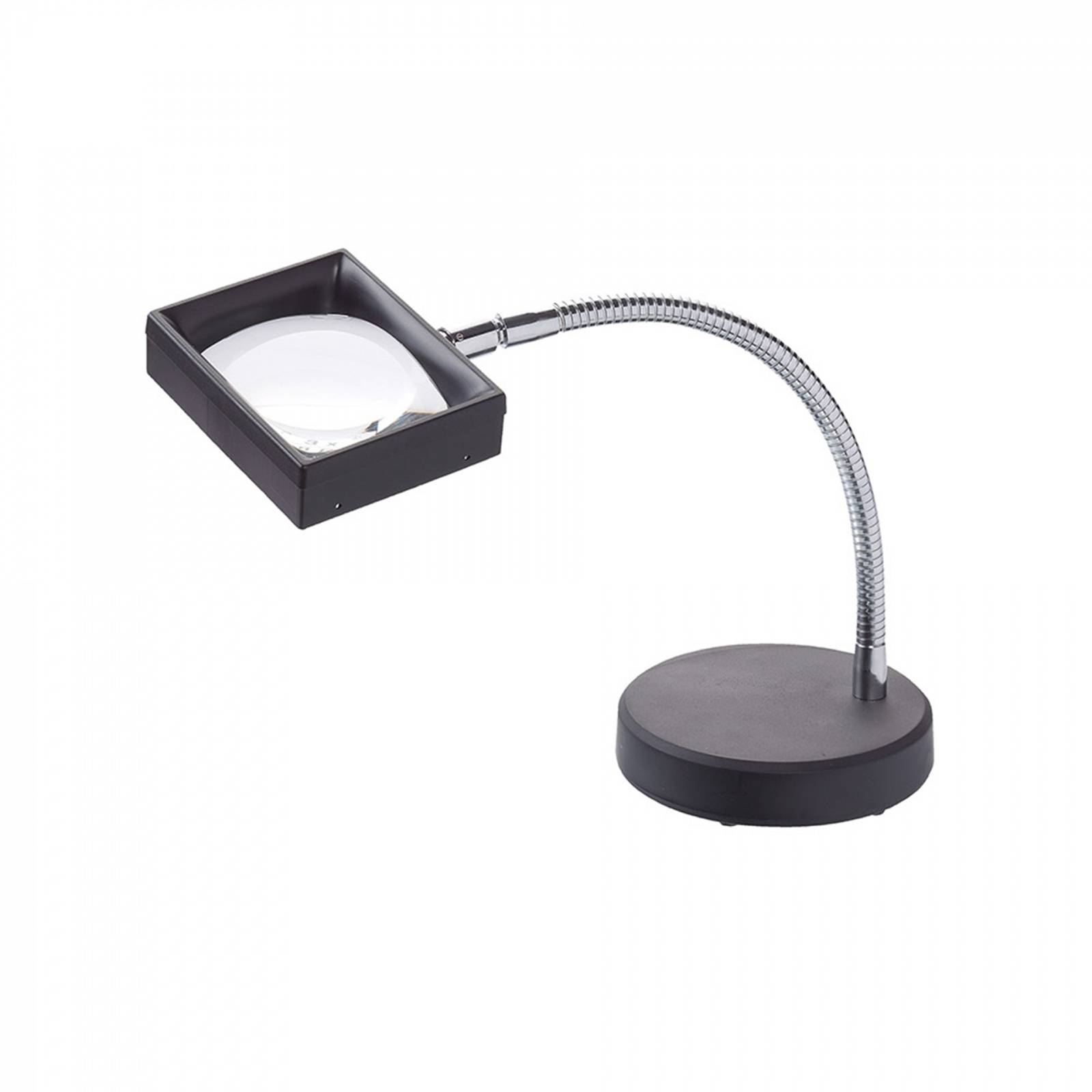 SCHWEIZER Arbeitsstandlupe KUNSTSTOFF Tischklemme 3 x / 100 x 75 mm, asphärisch