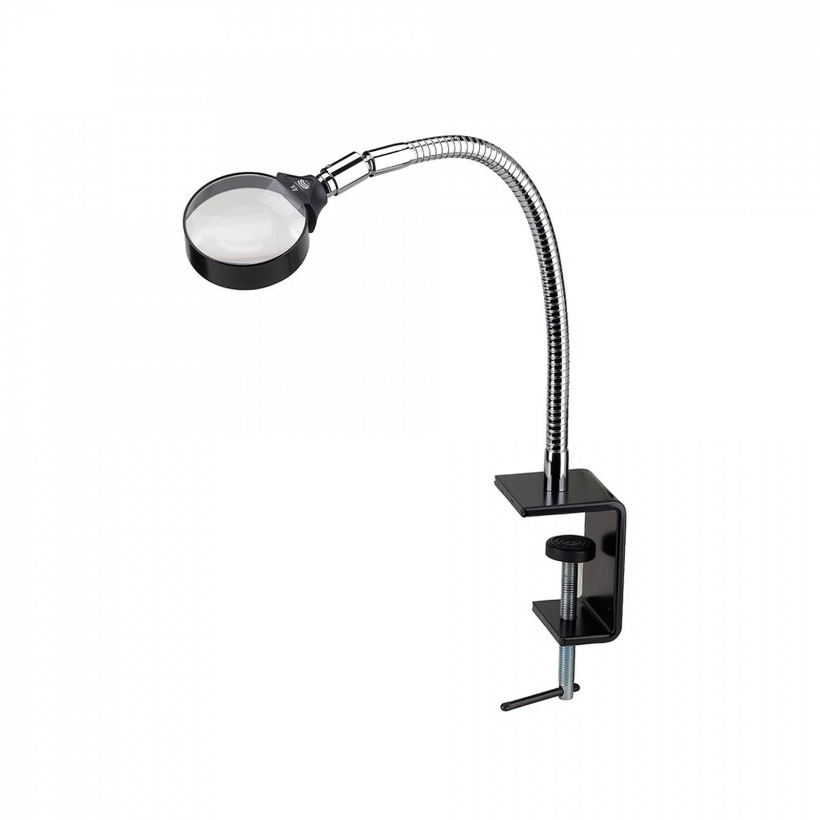 SCHWEIZER Arbeitsstandlupe Tech-Line 4 x / Ø 65 mm, aplanatisch, Tischklemme