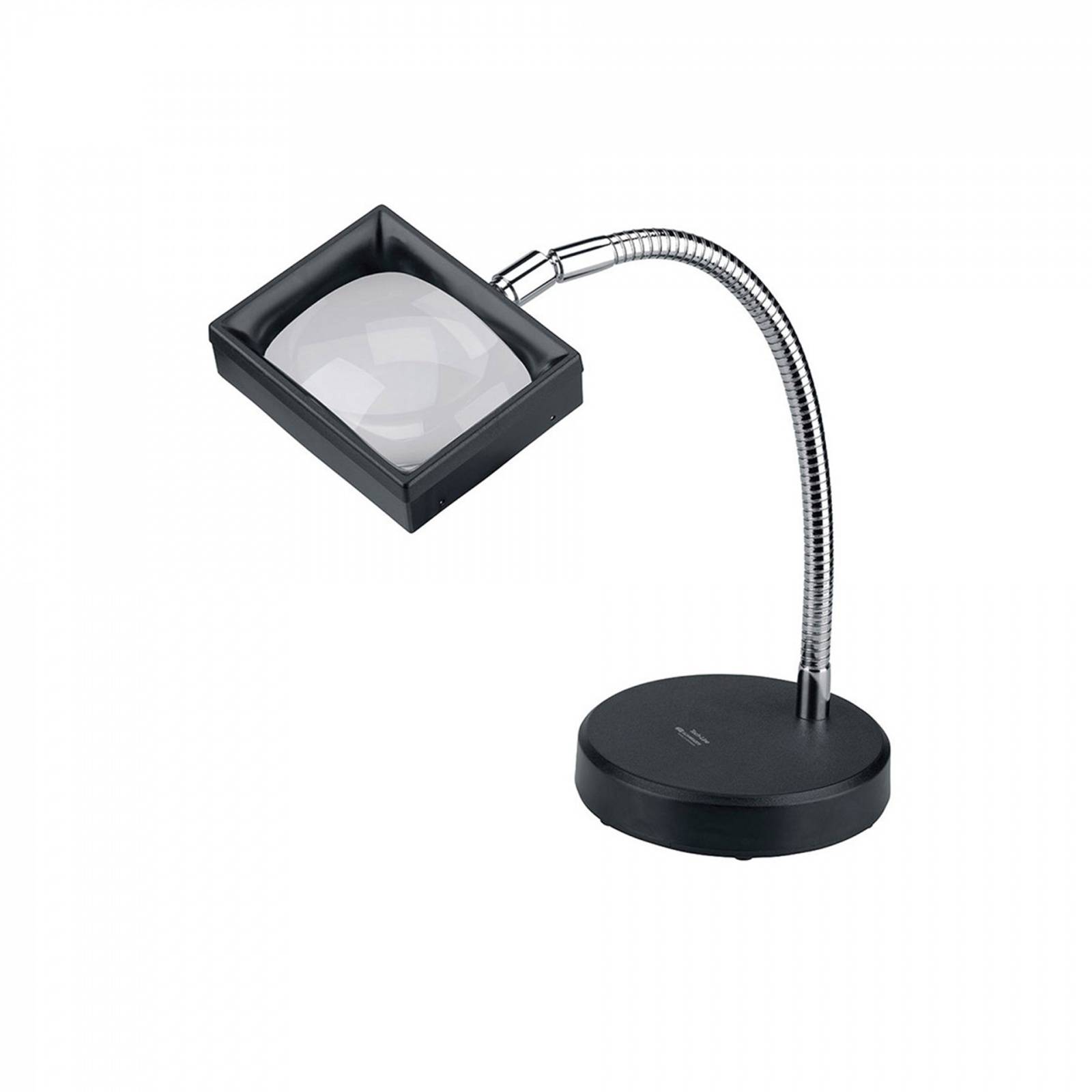 SCHWEIZER Arbeitsstandlupe KUNSTSTOFF Tischfuß 3 x / 100 x 75 mm, asphärisch