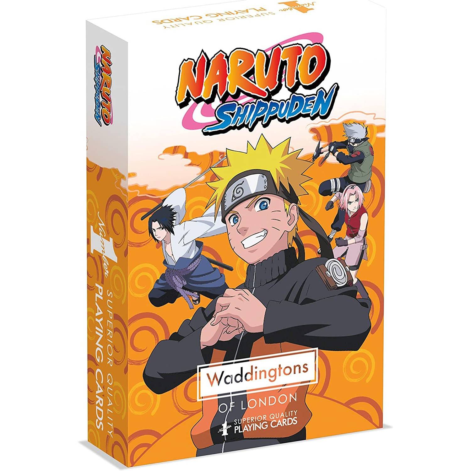 Winning Moves Number 1 - Spielkarten - Naruto Shippuden Kartenspiel Spiel