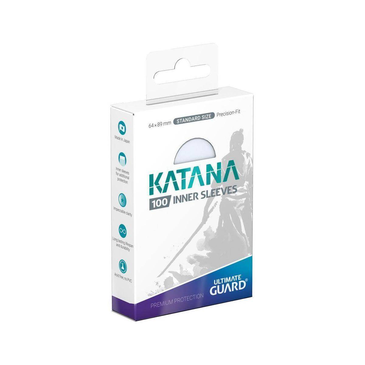 Katana Inner Sleeves Standardgröße Transparent (100)