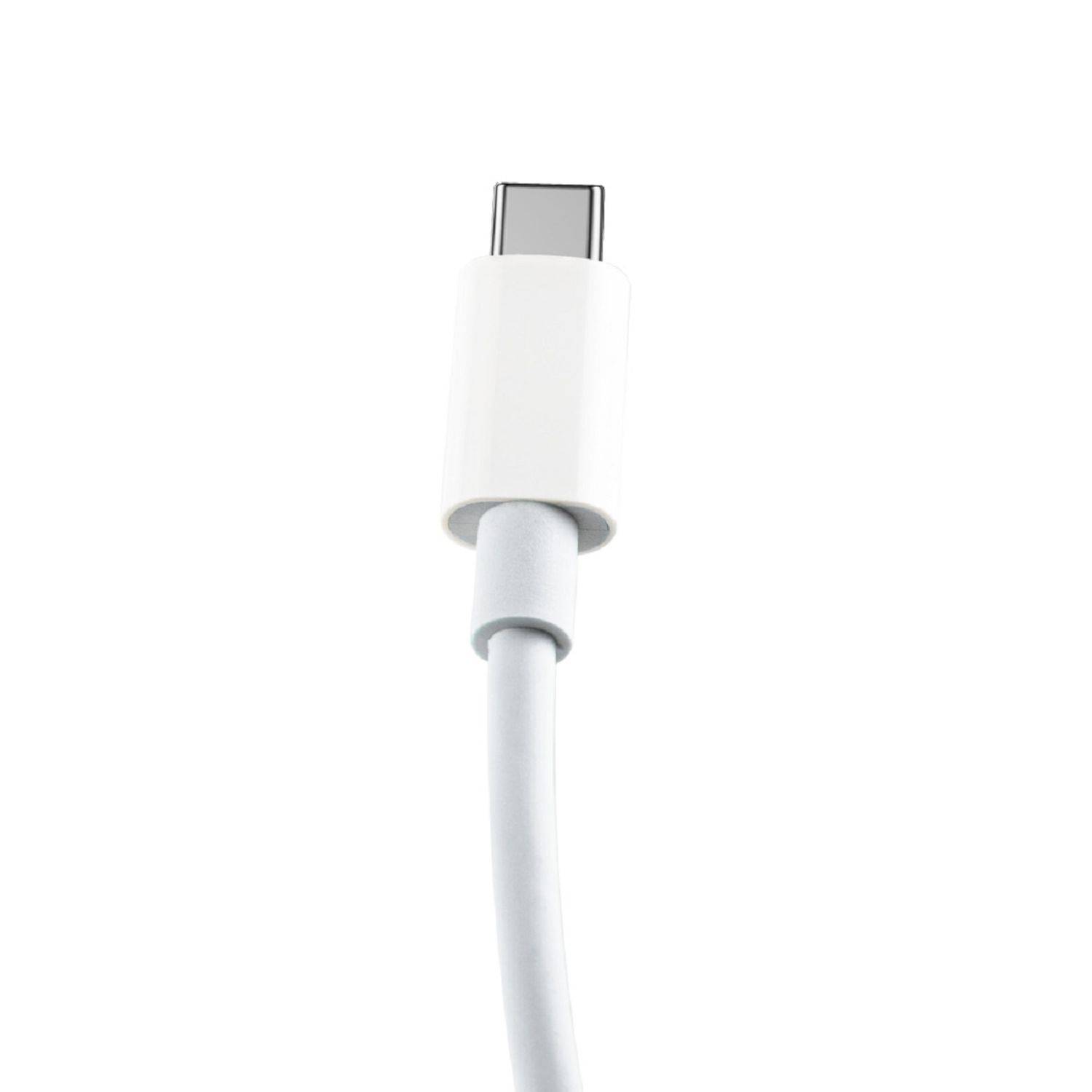 1m 100W Ladekabel USB-C - USB-C Schnellladekabel Datenkabel Handy-Ladekabel Weiß