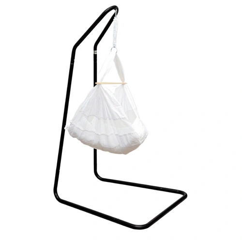 Baby Federwiege mit Gestell - 160cm Hängeschaukel Ständer - Hängematte mit Feder Baby Federwiege mit Gestell - 160cm Hängeschaukel Ständer - Hängematte mit Feder