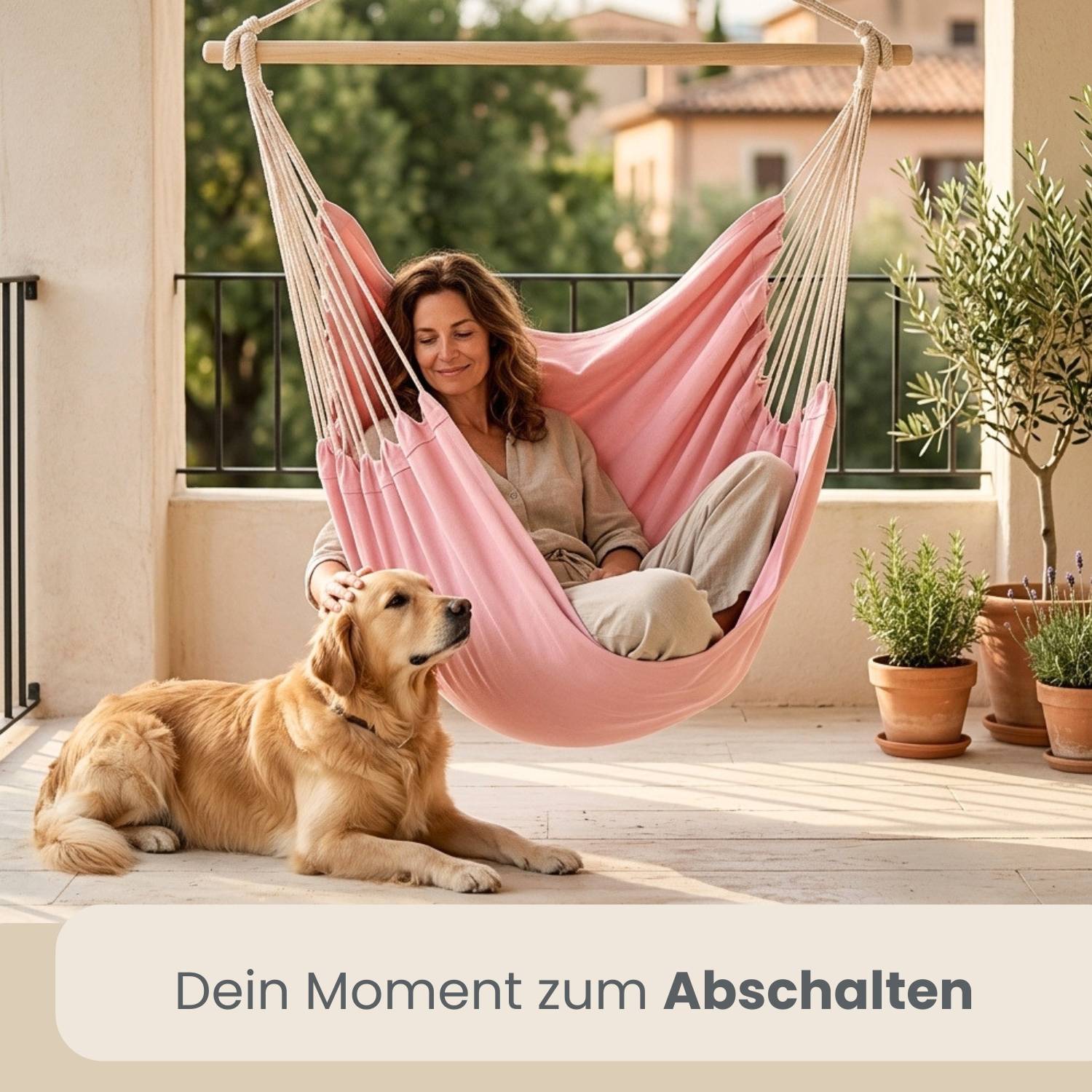 XXL Hängesessel 185x130cm - 2 Personen Hängestuhl