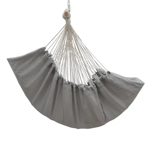 XXL Liege Hängesessel mit Seitenfach und Kissen 220x120cm Outdoor Hängematte XXL Liege Hängesessel mit Seitenfach und Kissen 220x120cm Outdoor Hängematte