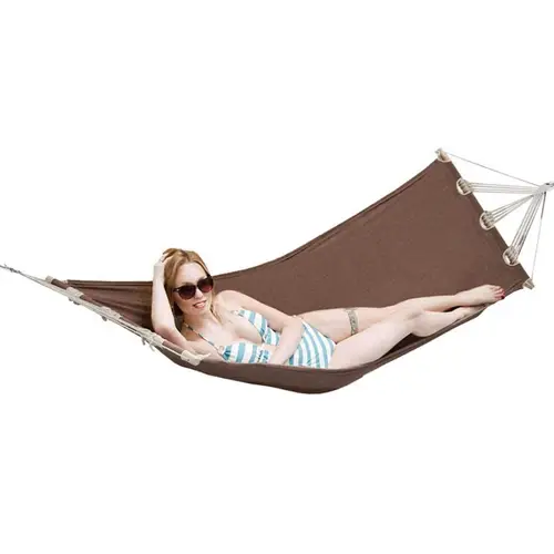 Bis 100kg: Outdoor Stabhängematte 1 Person - 190x80cm Hängematte Garten & Balkon Bis 100kg: Outdoor Stabhängematte 1 Person - 190x80cm Hängematte Garten & Balkon