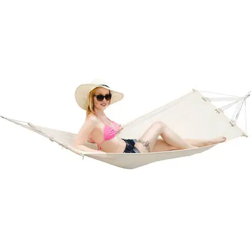 Bis 100kg: Outdoor Stabhängematte 1 Person - 190x80cm Hängematte Garten & Balkon Bis 100kg: Outdoor Stabhängematte 1 Person - 190x80cm Hängematte Garten & Balkon