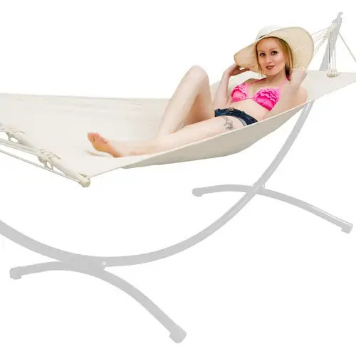 Bis 100kg: Outdoor Stabhängematte 1 Person - 190x80cm Hängematte Garten & Balkon Bis 100kg: Outdoor Stabhängematte 1 Person - 190x80cm Hängematte Garten & Balkon