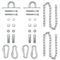 2 x 230 kg Hängesessel Kette mit Deckenhaken 100cm Aufhängung Boxsack Hängematte 2 x 230 kg Hängesessel Kette mit Deckenhaken 100cm Aufhängung Boxsack Hängematte